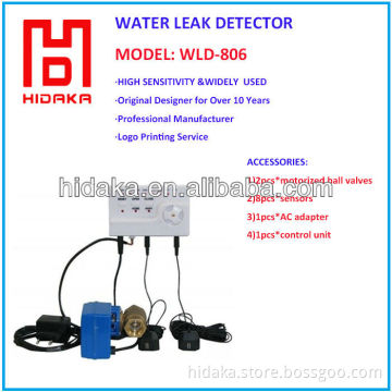 2015 Ex-factory price Water Leak Detection System with Motorized Ball Valves